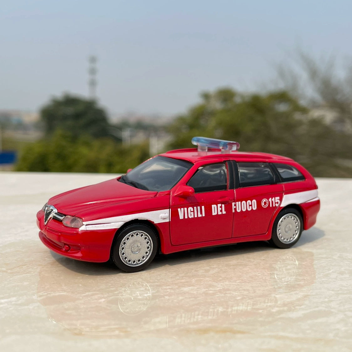 1 43 Alfa Romeo 156 Modern Car Model OMEGA DIECAST