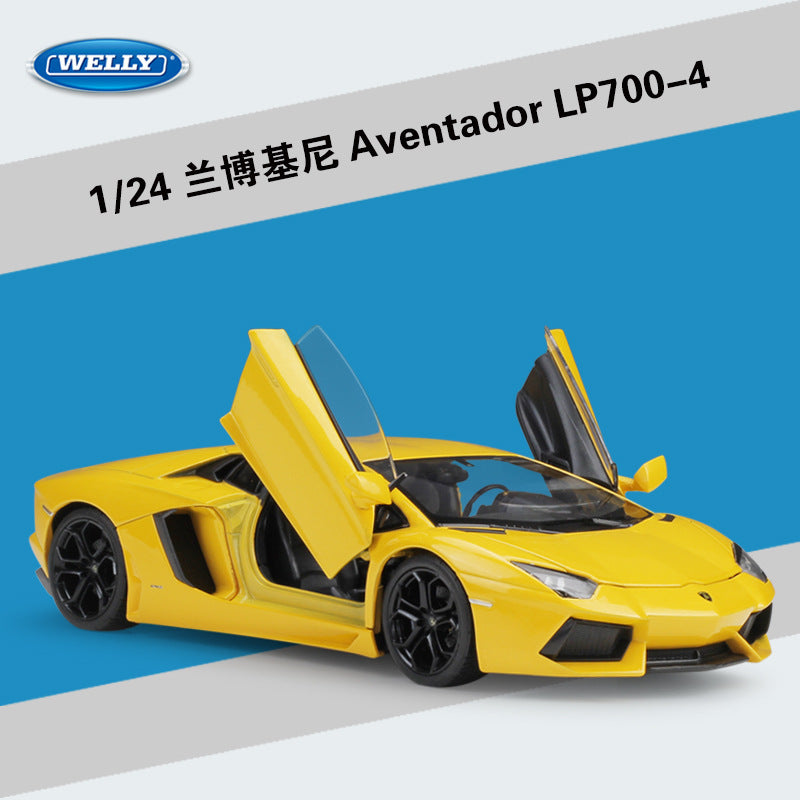 Welly 1/24 Lamborghini Aventador LP700-4 Modern Car Model