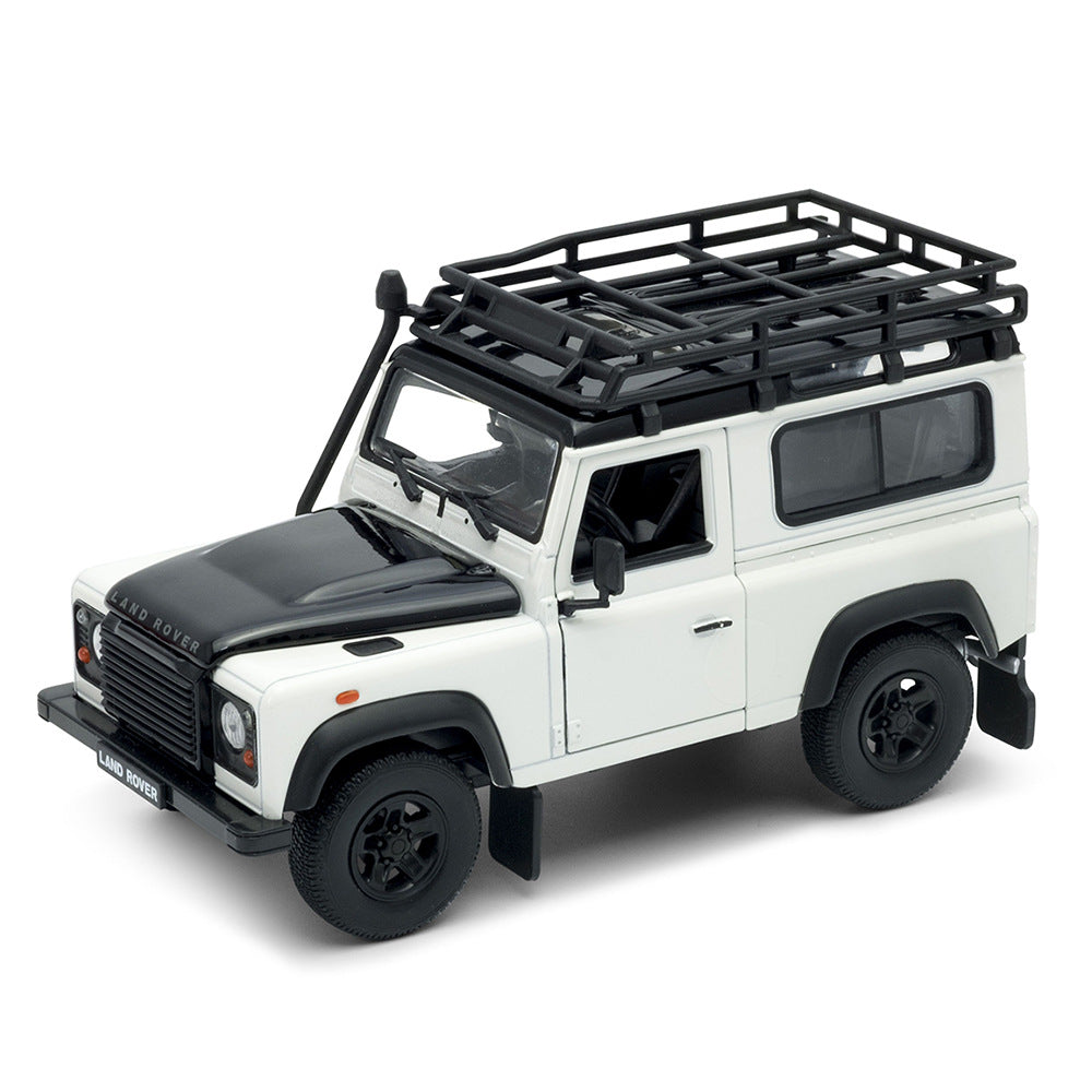 WELLY 1/24 Land Rover Defender /With Roof Rack Modern Car Model