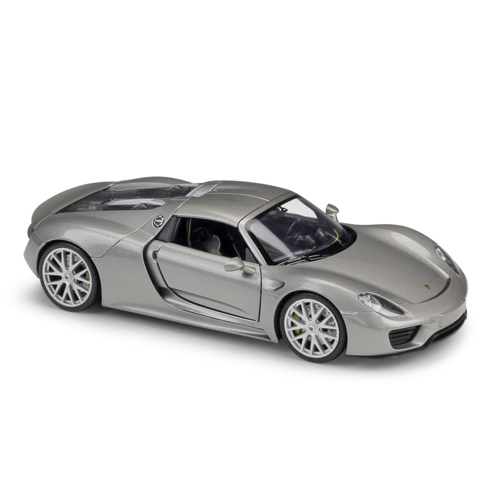 Welly 1/24 Porsche 918 Spyder convertible Modern Car Model