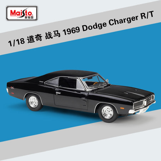 Maisto 1/18 Dodge Charger R/T 1969 Classic Car Model