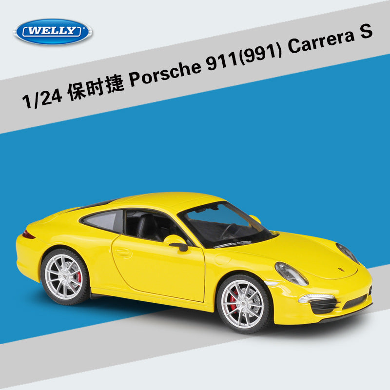 Welly 1/24 Porsche 911 Carrera RS/S/4S 959 Modern Car Model