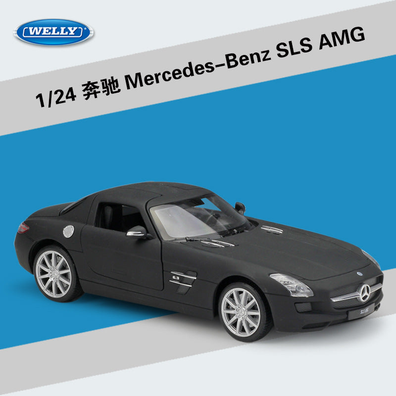 WELLY 1/24 Mercedes-Benz SLS AMG Modern Car Model