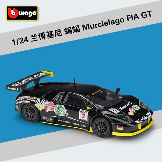 Welly 1/24 Lamborghini Murcielago FIA GT Racing Modern Car Model