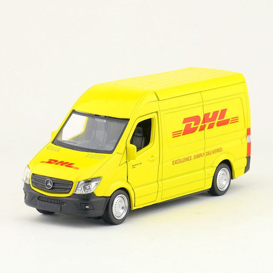 Makeda 1/36 Mercedes Benz DHL Delivery Modern Car Model