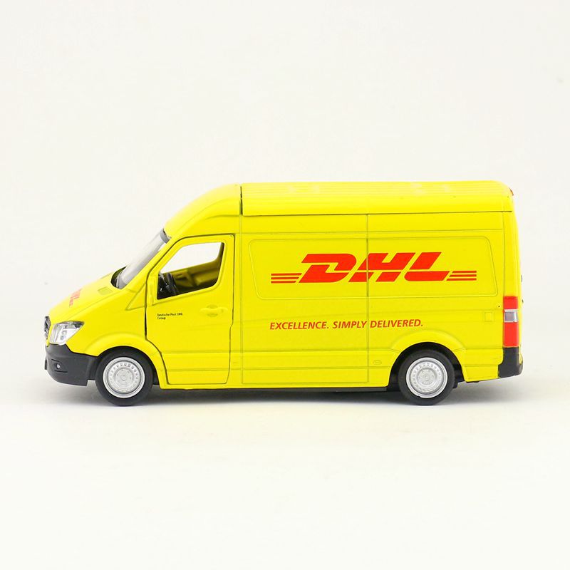 Makeda 1/36 Mercedes Benz DHL Delivery Modern Car Model