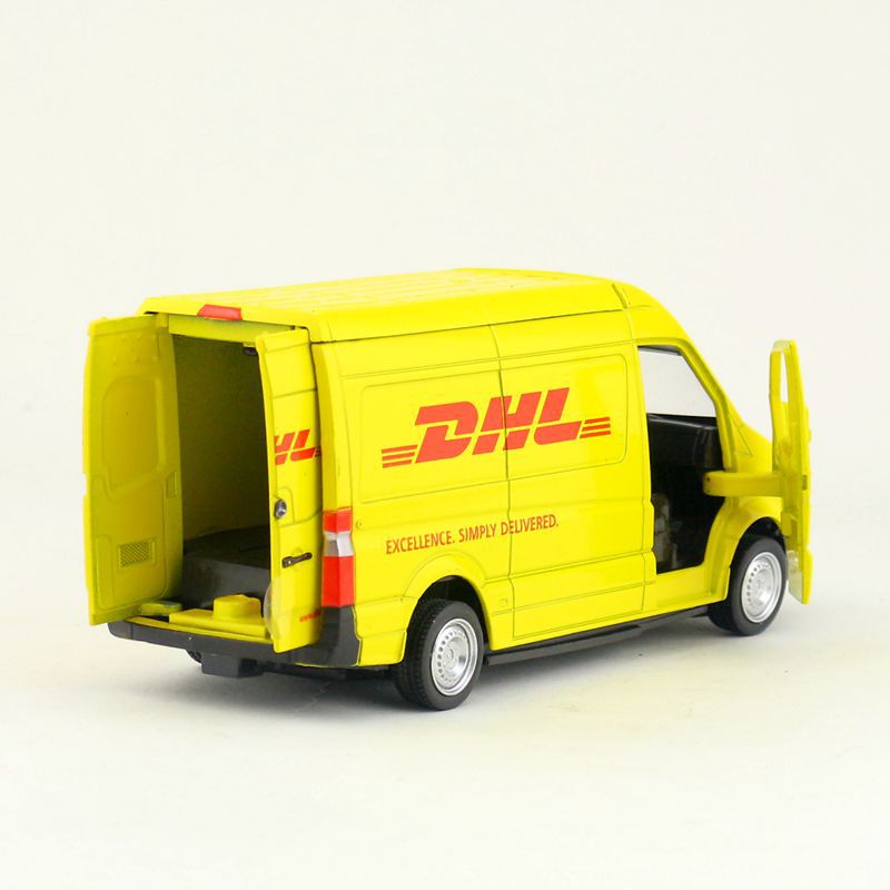 Makeda 1/36 Mercedes Benz DHL Delivery Modern Car Model