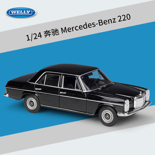 WELLY 1/24 Mercedes-Benz 220 Classic Car Model