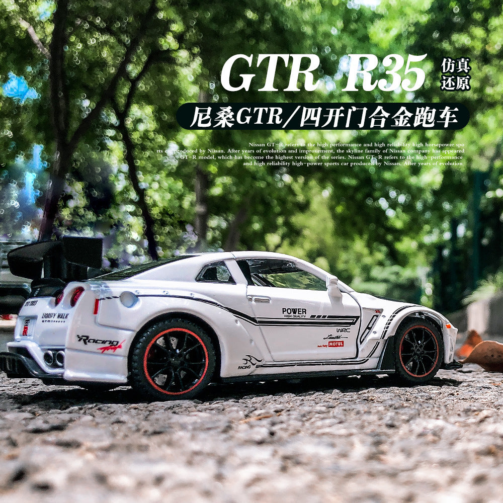 Jiaye 1/32 Nissan  GTR R35 Modern Car Model