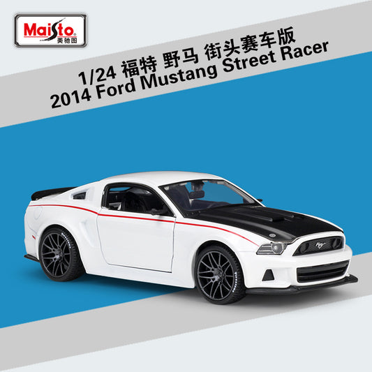 Maisto 1/24 Ford Mustang Street Racer Ford GT Modern Car Model