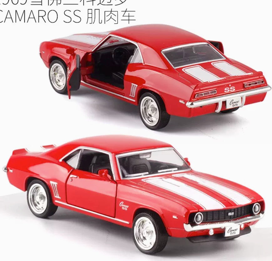 MAKEDA 1/36 Chevrolet Camaro SS 1969 Classic Car Model