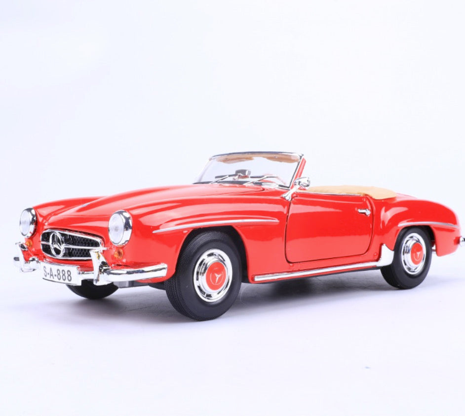 Maisto 1/18 Mercedes Benz 190SL 1955 Classic Car Model