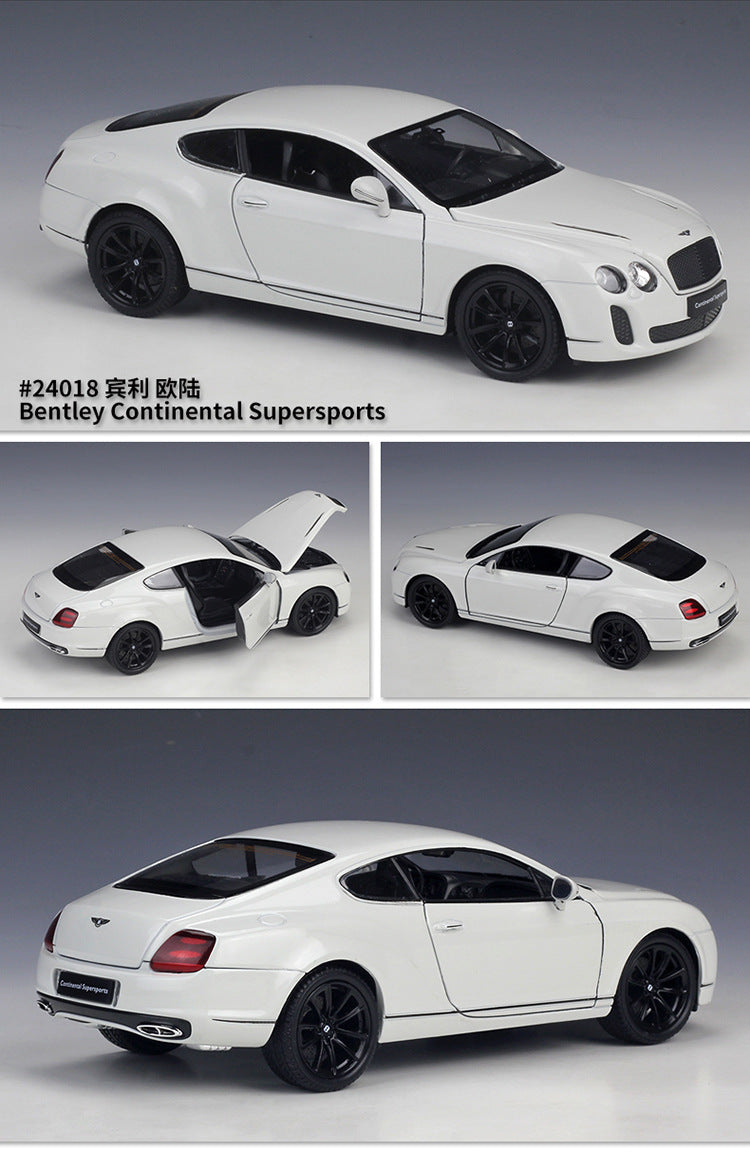 WELLY 1/24 Bentley Continental Supersports Modern Car Model