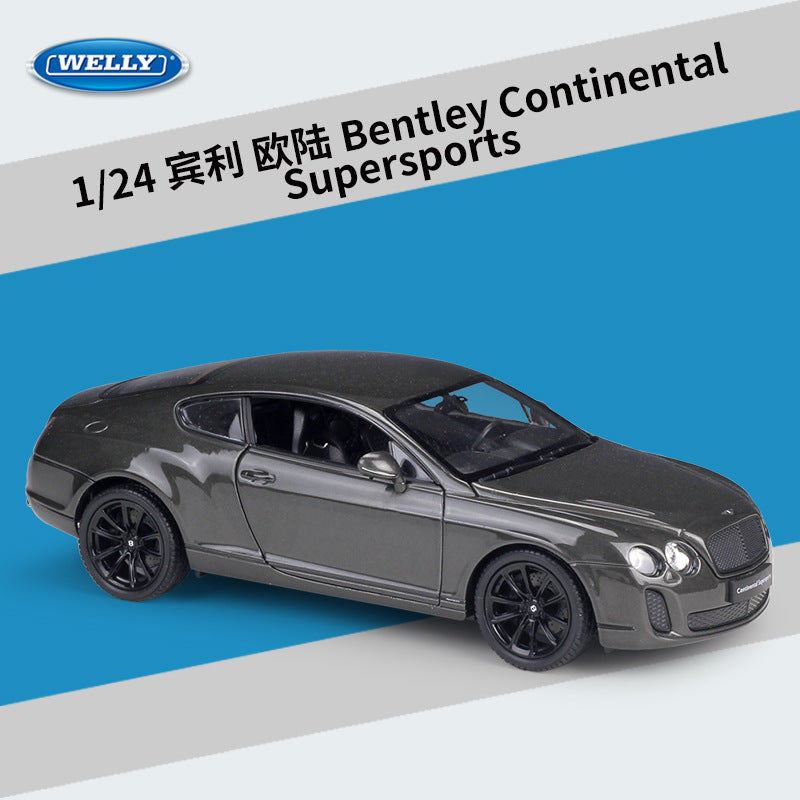 WELLY 1/24 Bentley Continental Supersports Modern Car Model