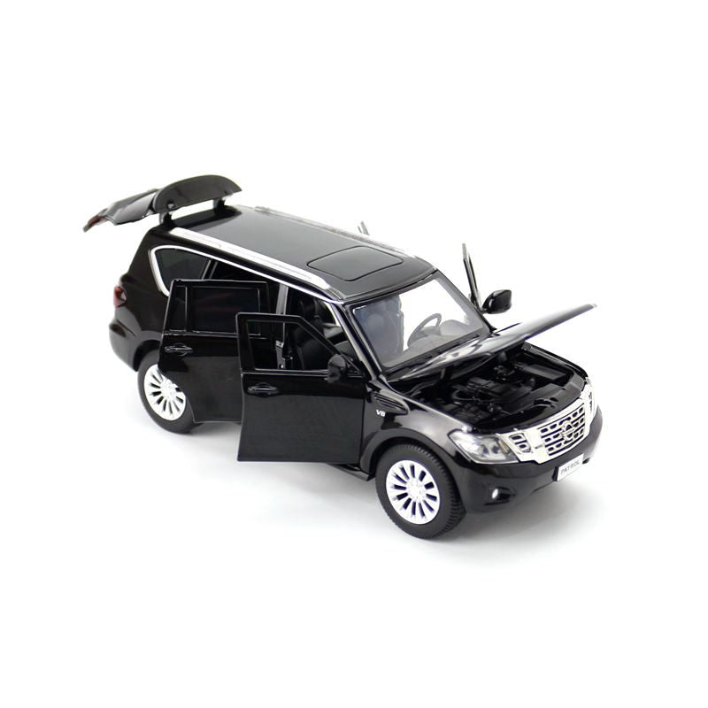 JKM 1/32 Nissan Y62 Patrol  Suv Modern Car Model