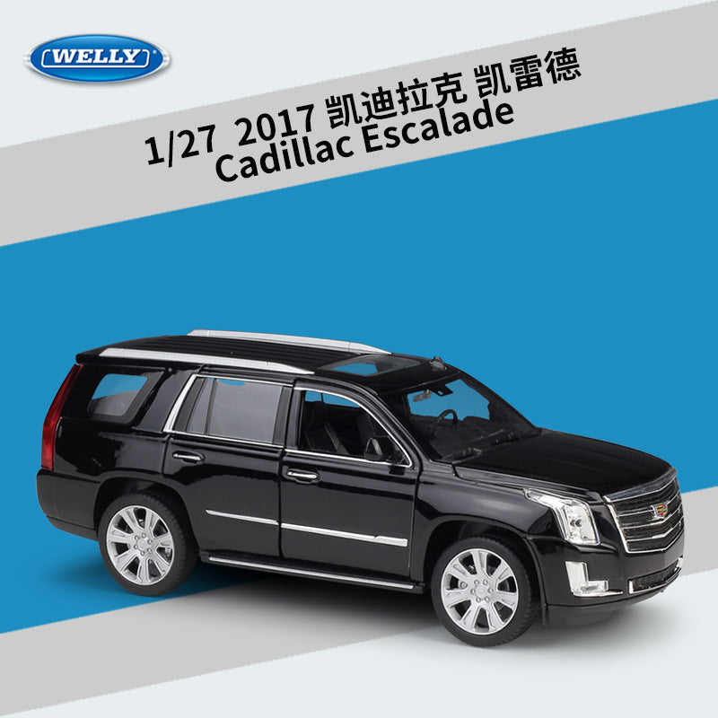 WELLY 1/27 Cadillac Escalade 2017 Modern Car Model