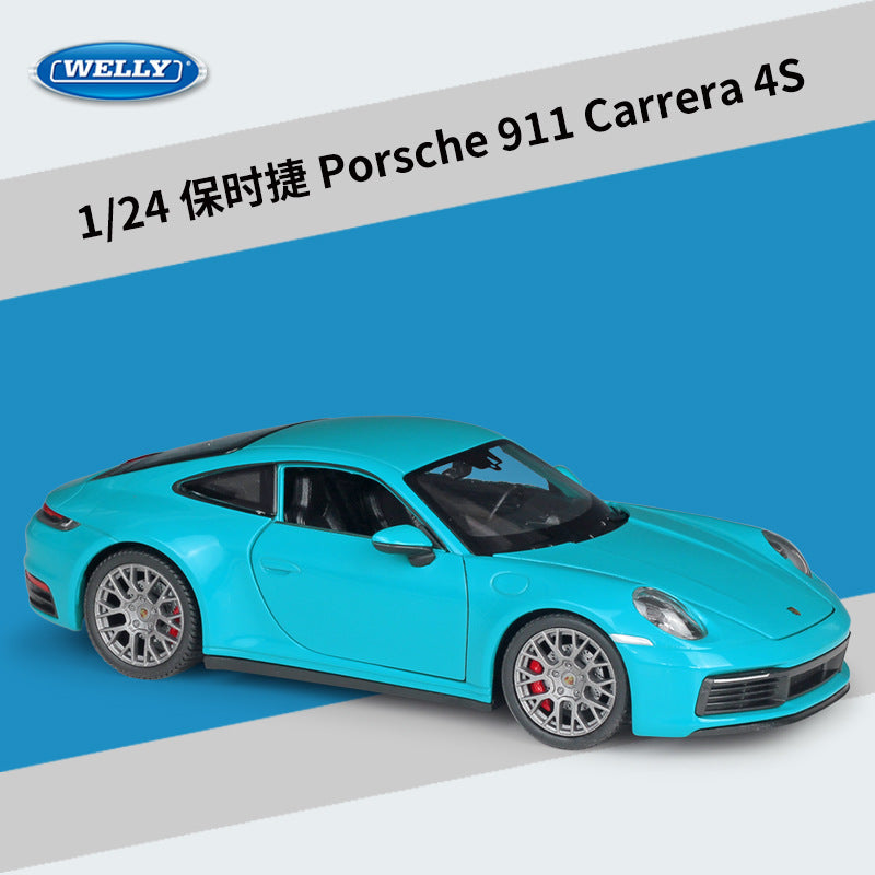 Welly 1/24 Porsche 911 Carrera RS/S/4S 959 Modern Car Model