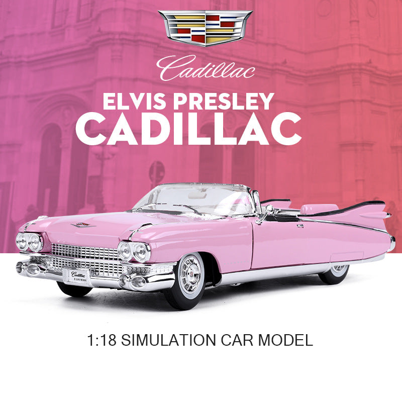 MAISTO 1/18 Cadillac Eldorado Biarritz Elvis Presley 1959 Classic Car Model