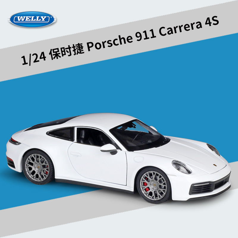 Welly 1/24 Porsche 911 Carrera RS/S/4S 959 Modern Car Model