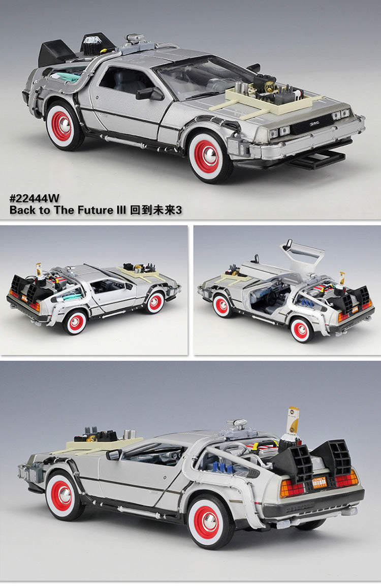 WELLY 1/24 DeLorean  Back To The Future Classic Car Model