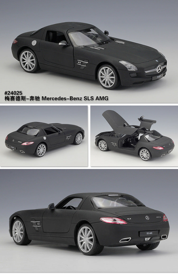 WELLY 1/24 Mercedes-Benz SLS AMG Modern Car Model