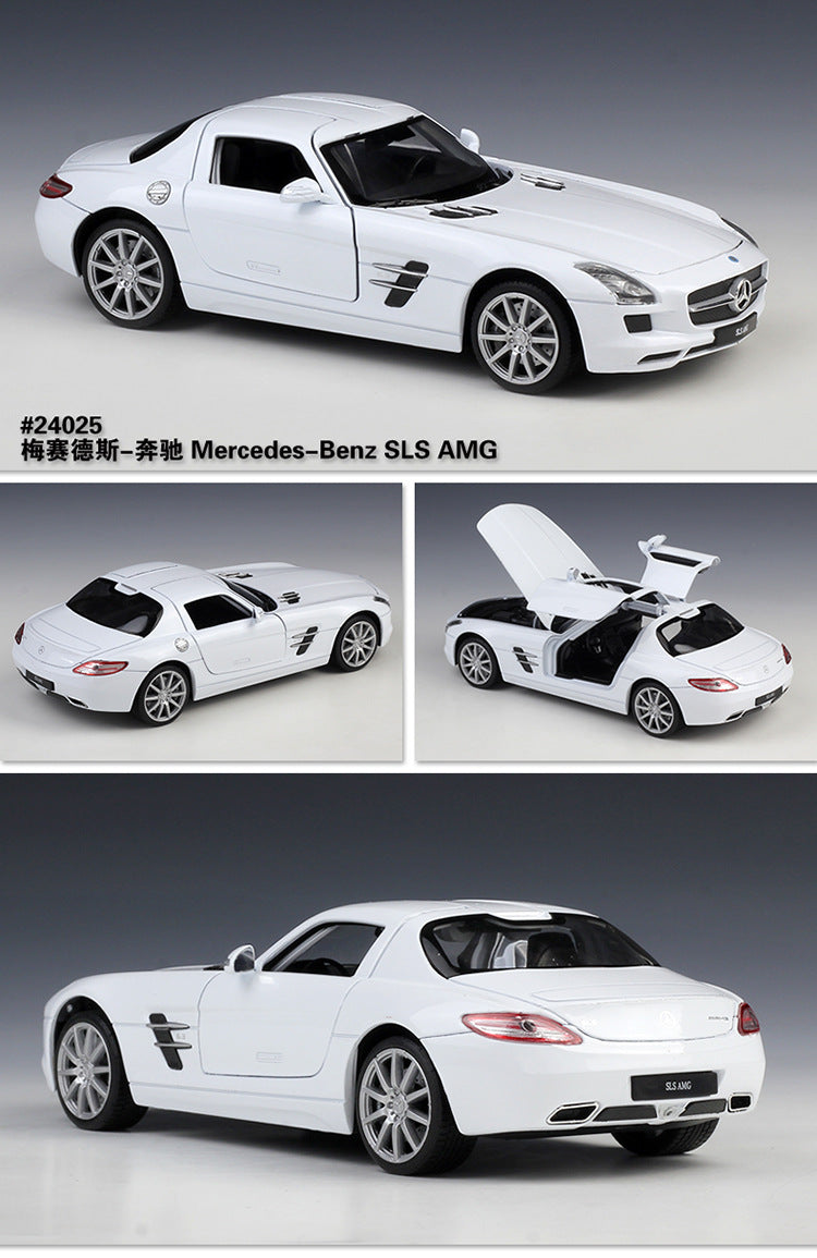 WELLY 1/24 Mercedes-Benz SLS AMG Modern Car Model