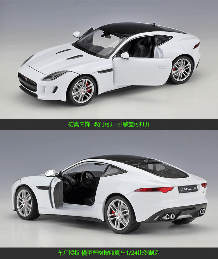 WELLY 1/24 Jaguar F-Type Coupe Modern Car Model