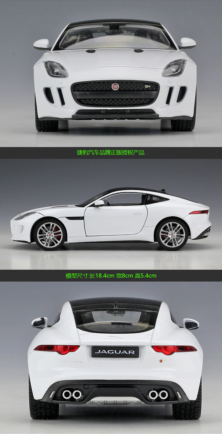 WELLY 1/24 Jaguar F-Type Coupe Modern Car Model