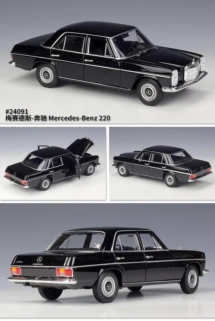 WELLY 1/24 Mercedes-Benz 220 Classic Car Model