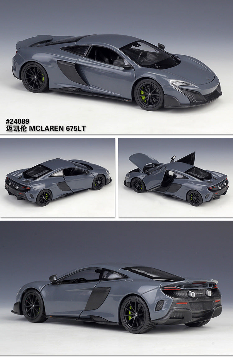 WELLY 1/24 McLaren 675LT Modern Car Model