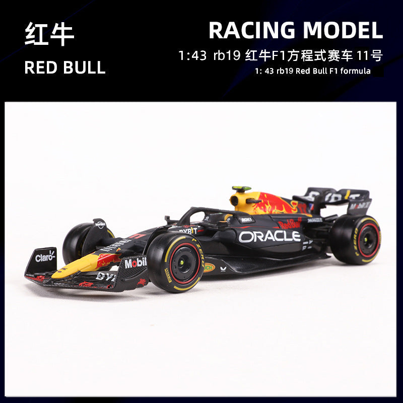 Bburago 1/43 Ferrari Red Bull 16B 18 19 F1 #1 #11 Formula Racing Car Modern Car Model