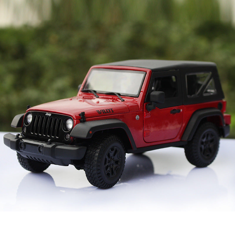 Maisto 1/18 Jeep Willys Modern Car Model