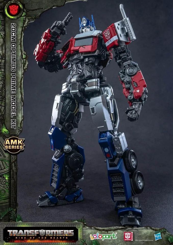 Yolopark Transformers Optimus Prime 20cm Genuine Transformers Toys Model Figures Studio Series Rise