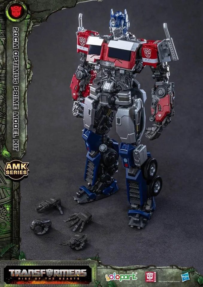 Yolopark Transformers Optimus Prime 20cm Genuine Transformers Toys Model Figures Studio Series Rise