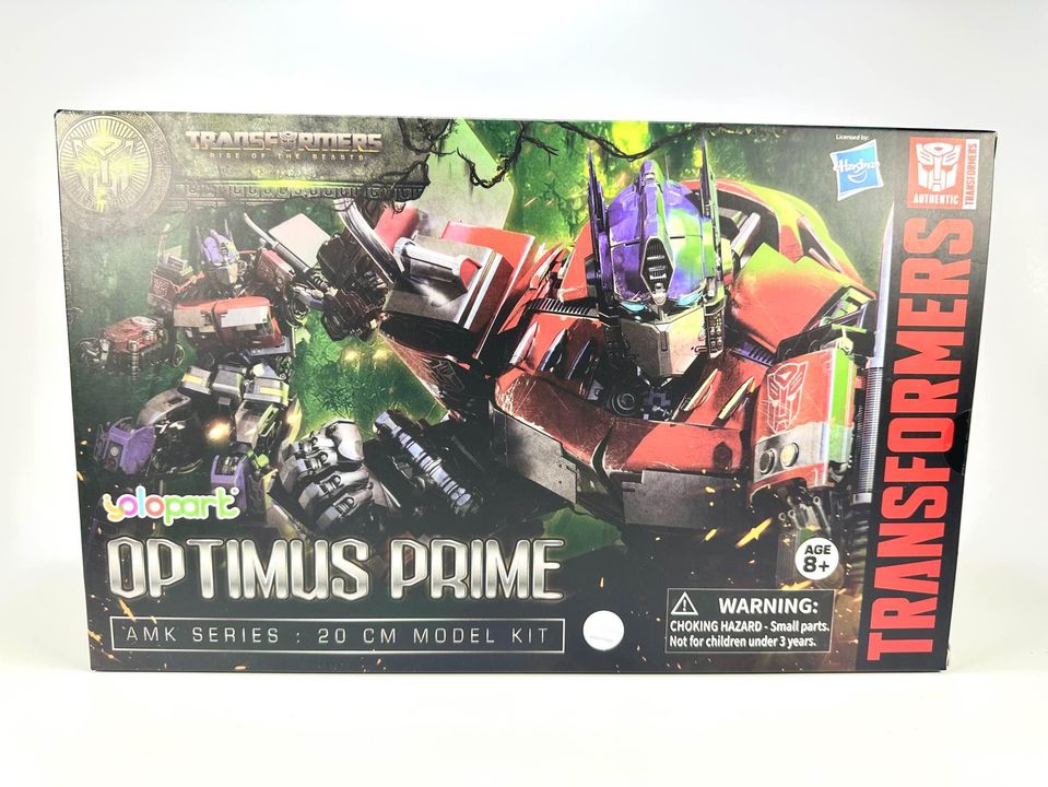 Yolopark Transformers Optimus Prime 20cm Genuine Transformers Toys Model Figures Studio Series Rise