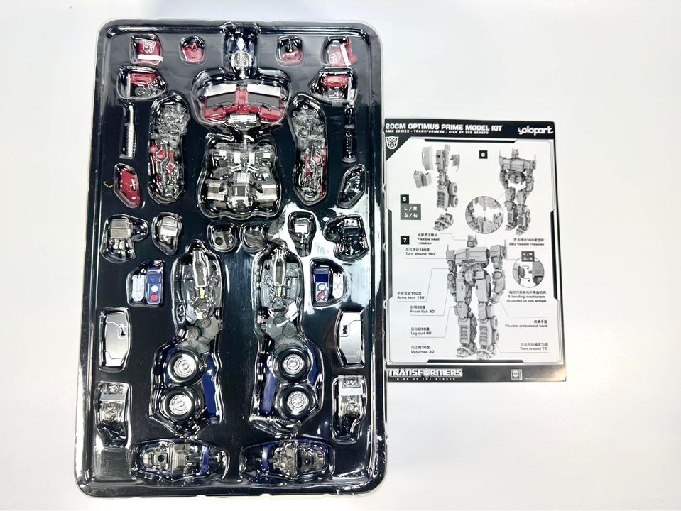 Yolopark Transformers Optimus Prime 20cm Genuine Transformers Toys Model Figures Studio Series Rise