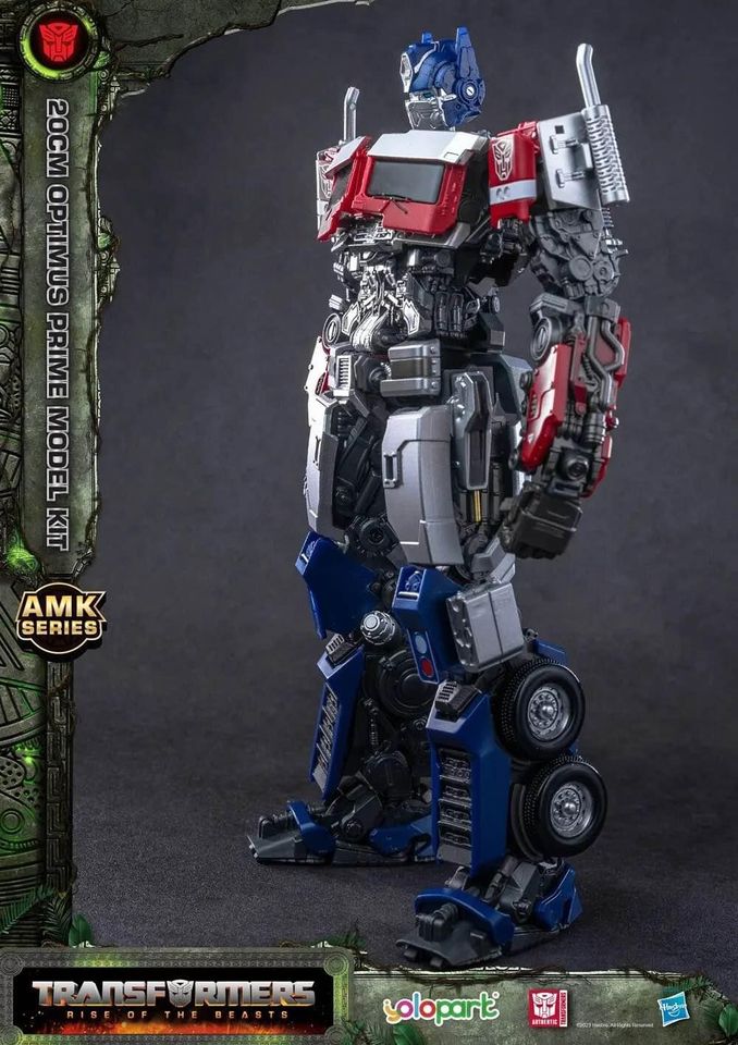 Yolopark Transformers Optimus Prime 20cm Genuine Transformers Toys Model Figures Studio Series Rise