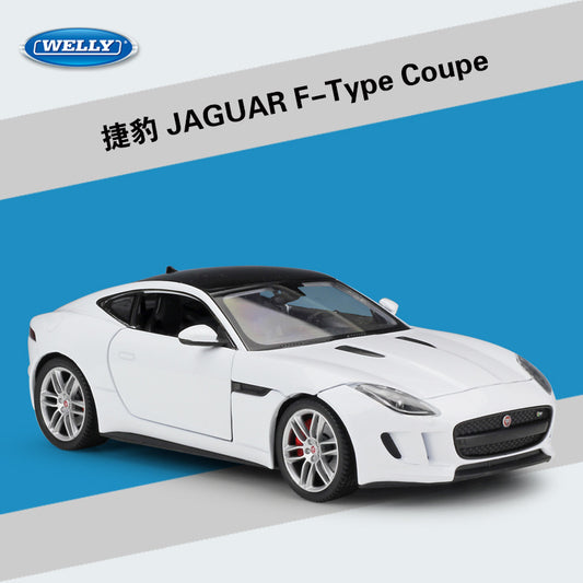 WELLY 1/24 Jaguar F-Type Coupe Modern Car Model