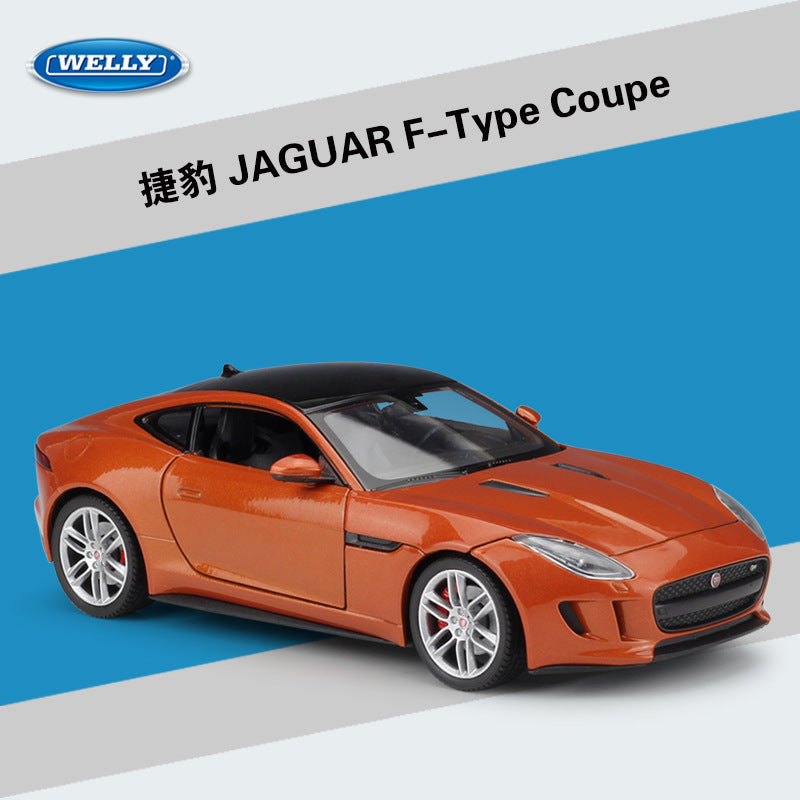 WELLY 1/24 Jaguar F-Type Coupe Modern Car Model