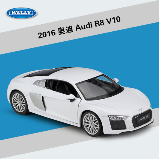 WELLY 1/24 Audi R8 V10 2016 Modern Car Model