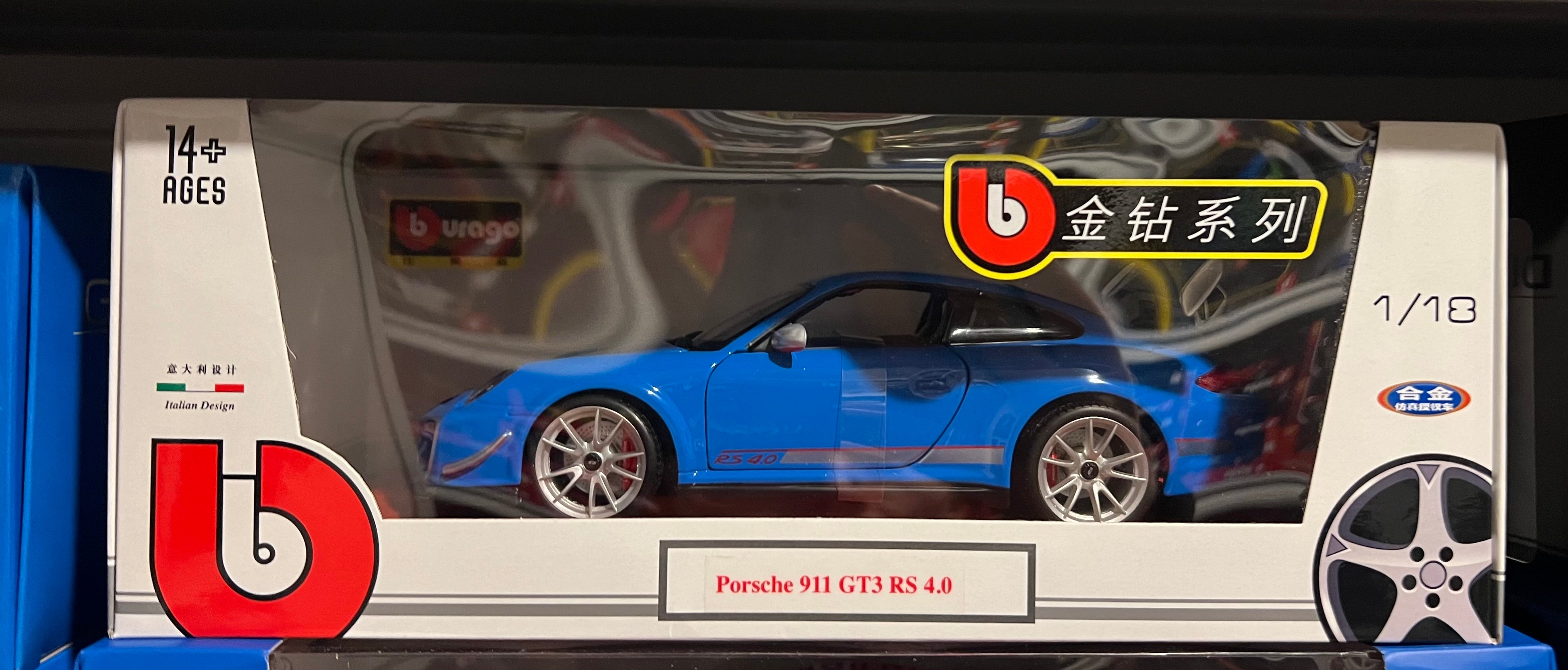 Bburago porsche 911 gt3 rs 4.0 deals