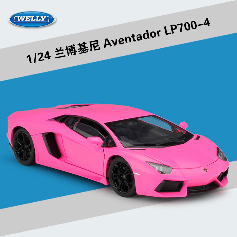 Welly 1/24 Lamborghini Aventador LP700-4 Modern Car Model