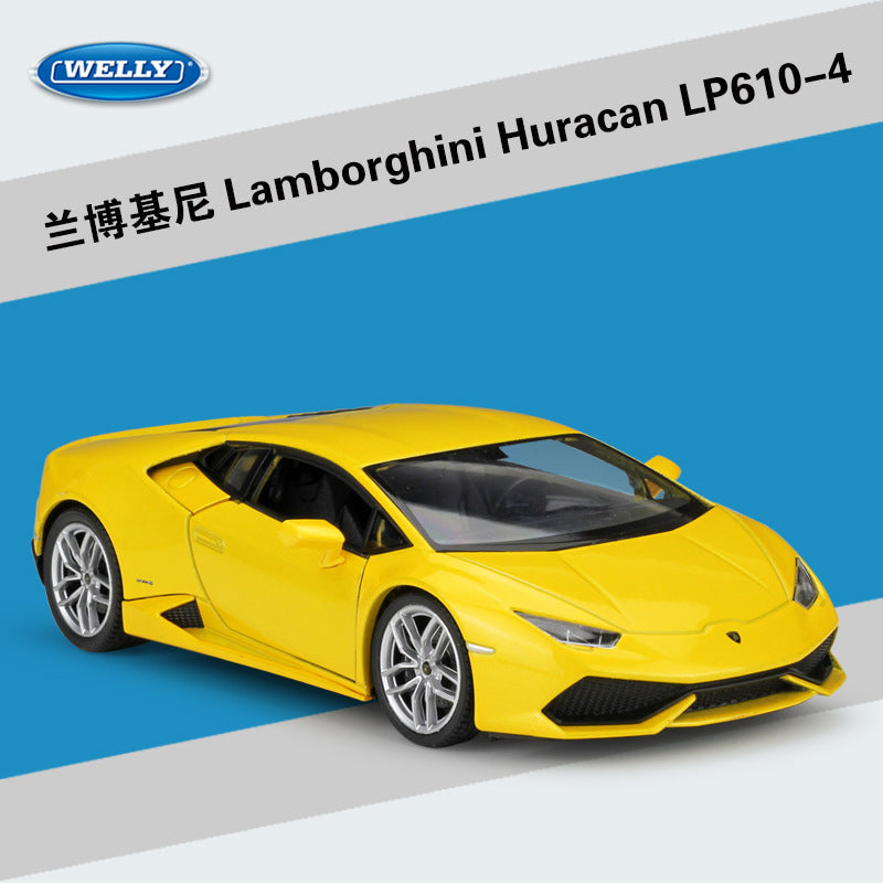 Welly 1/24 Lamborghini Aventador LP610-4 Modern Car Model