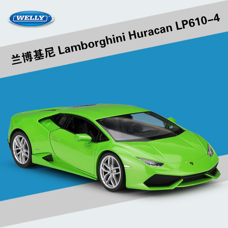 Welly 1/24 Lamborghini Aventador LP610-4 Modern Car Model