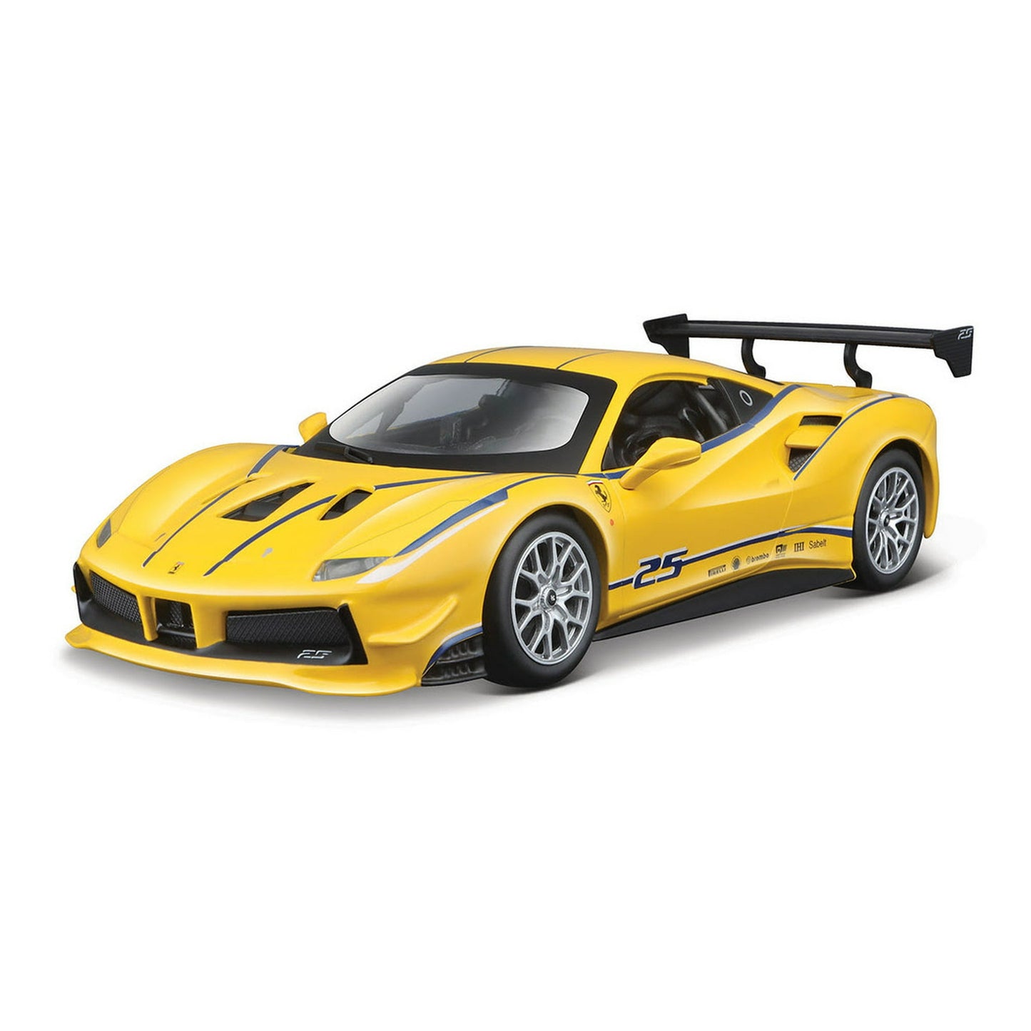 Bburago 1/24 Ferrari 488 458 F355 Challenge FXXK Racing Car Modern Car Model