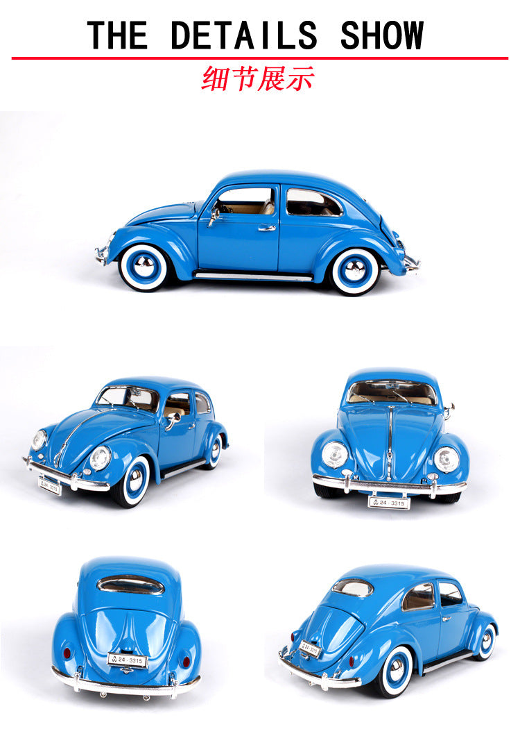 Bburago 1/18 Volkswagen Beetle 1955 Classic Car Model