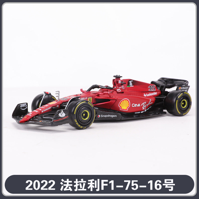 Bburago 1/43 Ferrari SF23 F1-75 SF21 SF1000 #16 #55 F1 Formula Racing Car Modern Car Model