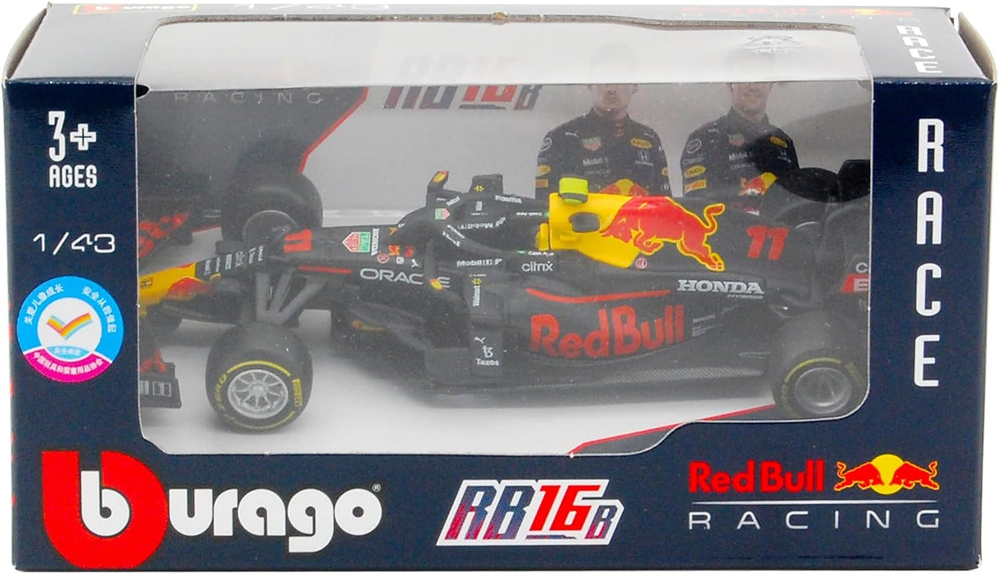 Bburago 1/43 Ferrari Red Bull 16B 18 19 F1 #1 #11 Formula Racing Car Modern Car Model