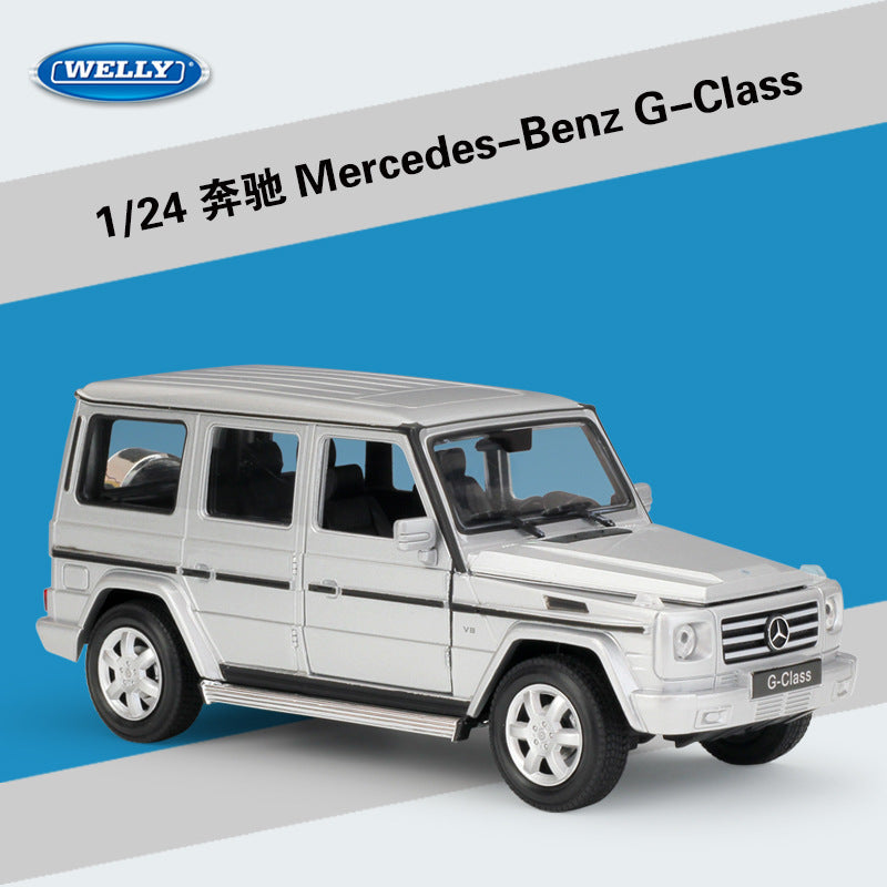 WELLY 1/24 Mercedes-Benz G-Class SUV Modern Car Model