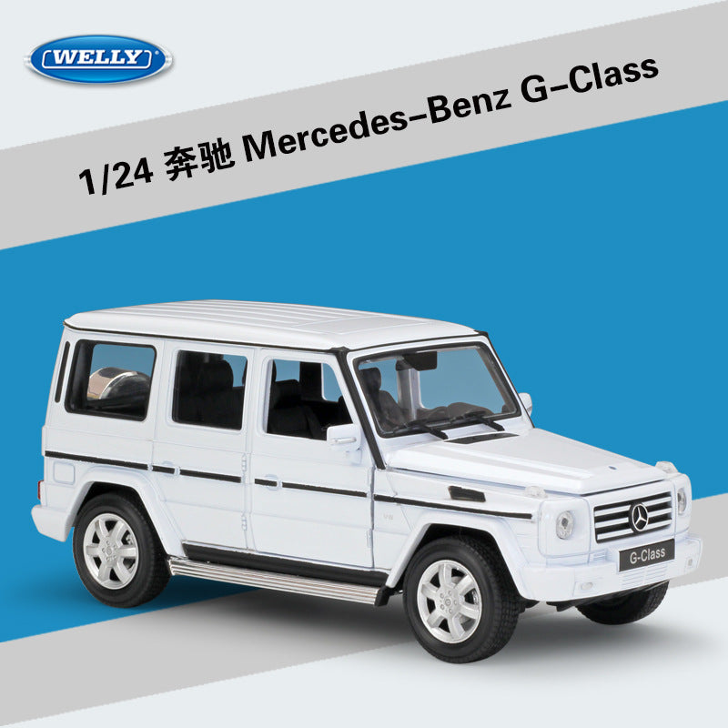 WELLY 1/24 Mercedes-Benz G-Class SUV Modern Car Model